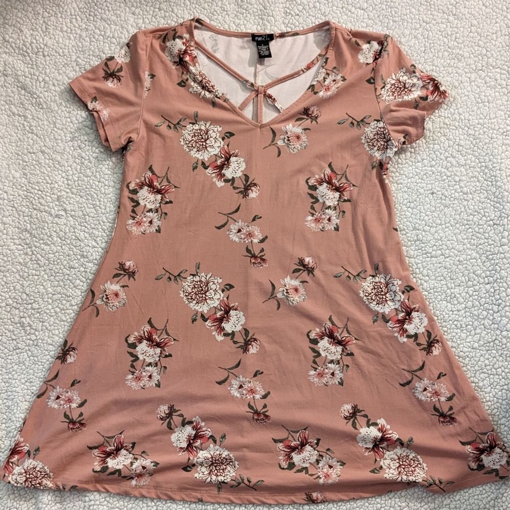 Floral tunic shirt